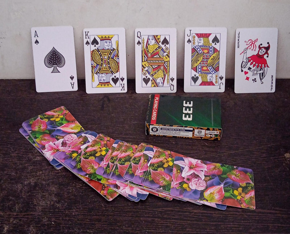 Unique designs and HD printing on a premium poker cards deck.