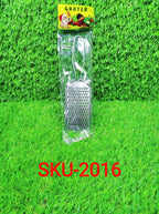 Steel grater with ergonomic grip handle for easy use