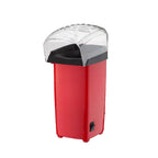 Popcorn maker machine with a clear top, ready for quick use.
