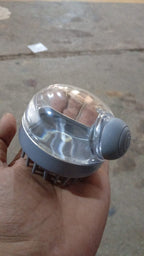 Packaged silicone head scalp massager shampoo brush with product label