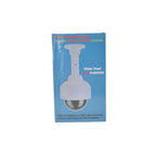 Side profile view of Safelix dummy CCTV camera showcasing design