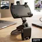 360 degree rotatable car dashboard mobile phone holder clip mount with strong grip