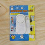 Live photo of magnetic door and window security alarm