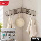 Suction cup wall hook rack