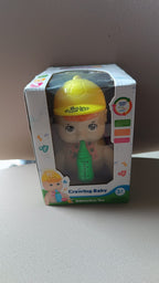 Toddler crawling baby toy highlighting interactive music and light effects