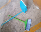 Dustpan with large capacity ideal for sweeping larger floor areas quickly