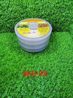 Packaging shot of the Tidy Table 3 compartment sprout maker, highlighting its benefits.