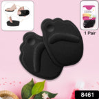 Comparison with Dr. Scholl's heel cushion inserts demonstrating comfort