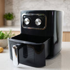 Countertop 15 litre air fryer with rotisserie and multi function cooking