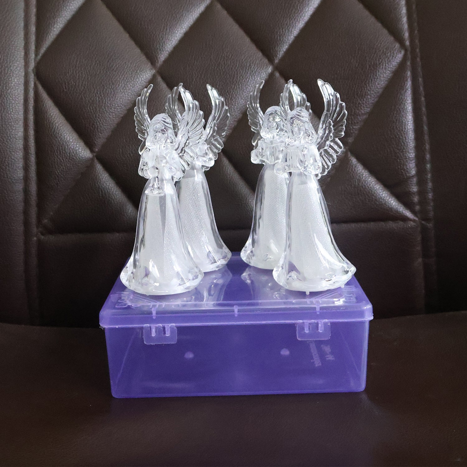 Transparent angel LED decorative lights perfect for Diwali and Christmas décor