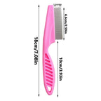 Dog grooming comb size comparison