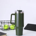 1200ML insulated travel mug in minimalist packaging box