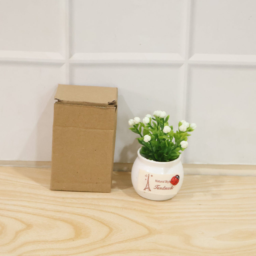 Compact artificial bonsai for home, cabin and office decor