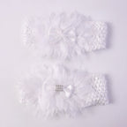 Soft fabric hairstyle accessory for babies