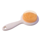 Lightweight children's hair grooming comb with easy grip handle
