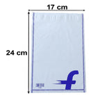Tear resistant courier bags with pocket for documents