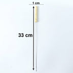 Steel BBQ skewers perfect for outdoor cooking and grilling