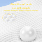 Close-up of compact compressed travel towel texture