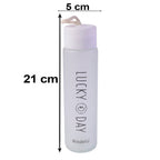 Water bottle leak proof lid