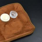 Durable plastic hot water bag inject cap with ergonomic funnel shape