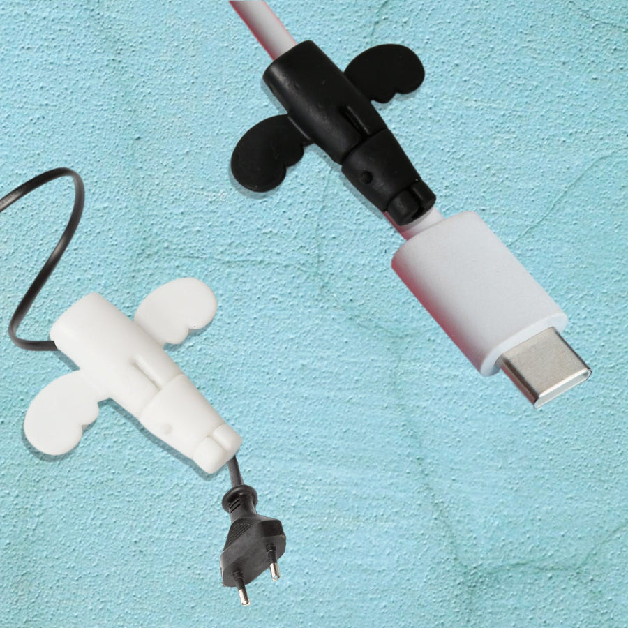 Silicone Cable Protector – Angel Cord Saver & Organizer | WipeTech