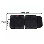 Protective mat under child car seat, 104 x 48 cm