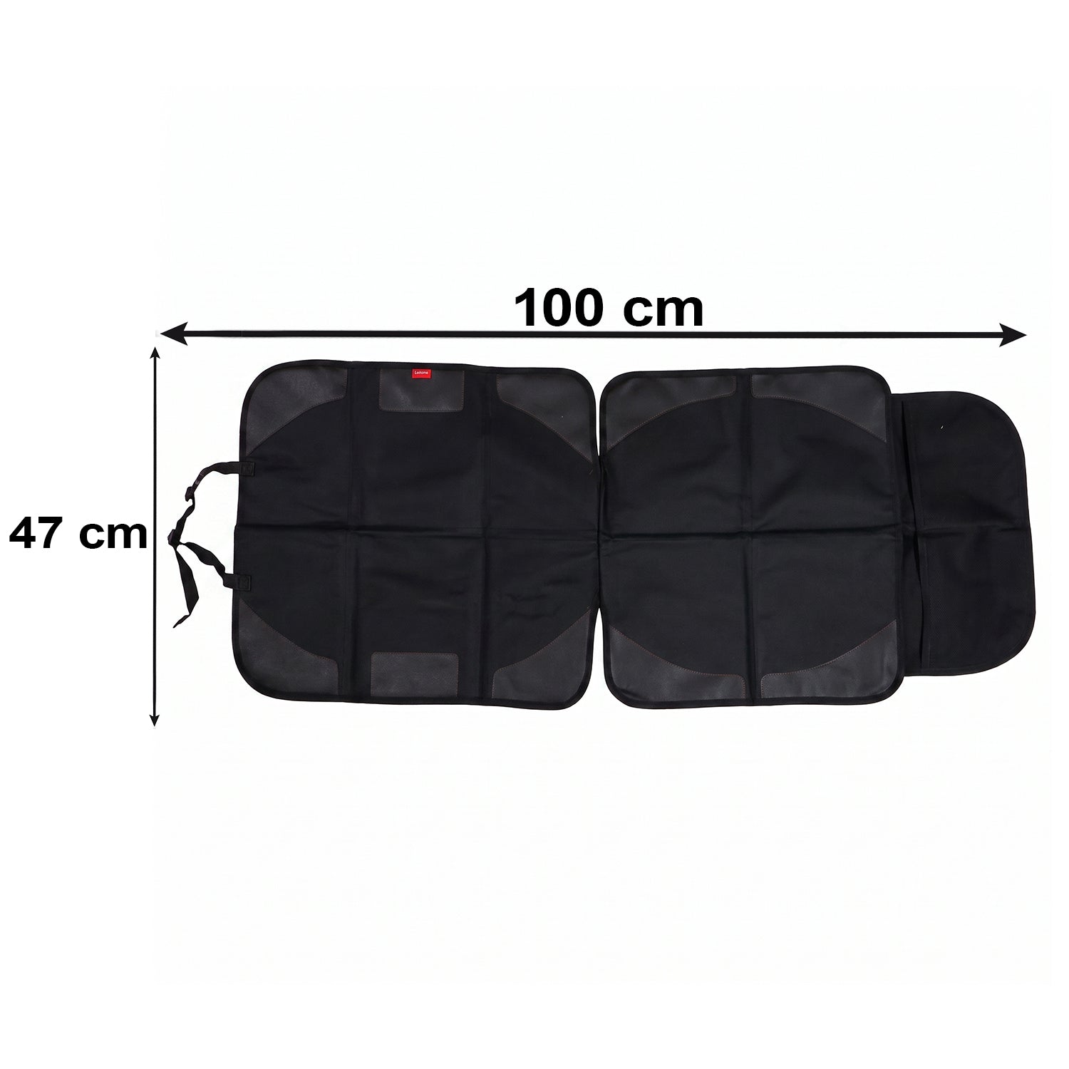 Protective mat under child car seat, 104 x 48 cm