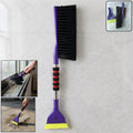 Multipurpose household cleaning brush with ergonomic handle