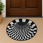 Clean and maintain 3D optical illusion floor rug effortlessly