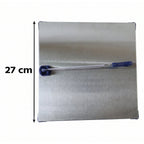 Stainless Steel 2 In 1 Cutting Chopping Board with Knife Finger Guard (1 Set) view 6