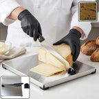 Stainless Steel 2 In 1 Cutting and Chopping Board with Built In Knife (1 Set) product image