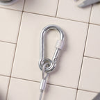 Clothesline wire hook detail