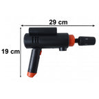 Ergonomic design of the portable cordless car washer for easy handling.