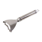Durable stainless steel peeler with polished finish