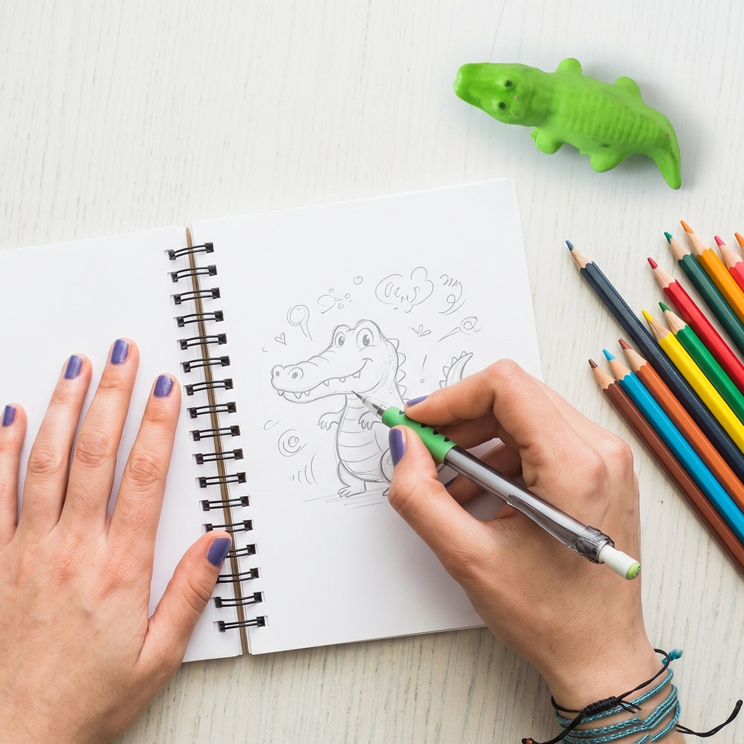 Animal Eraser for Kids – Cute & Educational Stationery | Writezo