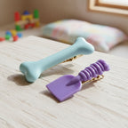 Assorted colorful cartoon hair clips designed for kids