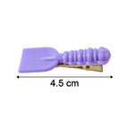 Measurement chart for spoon and spatula hair clip set dimensions