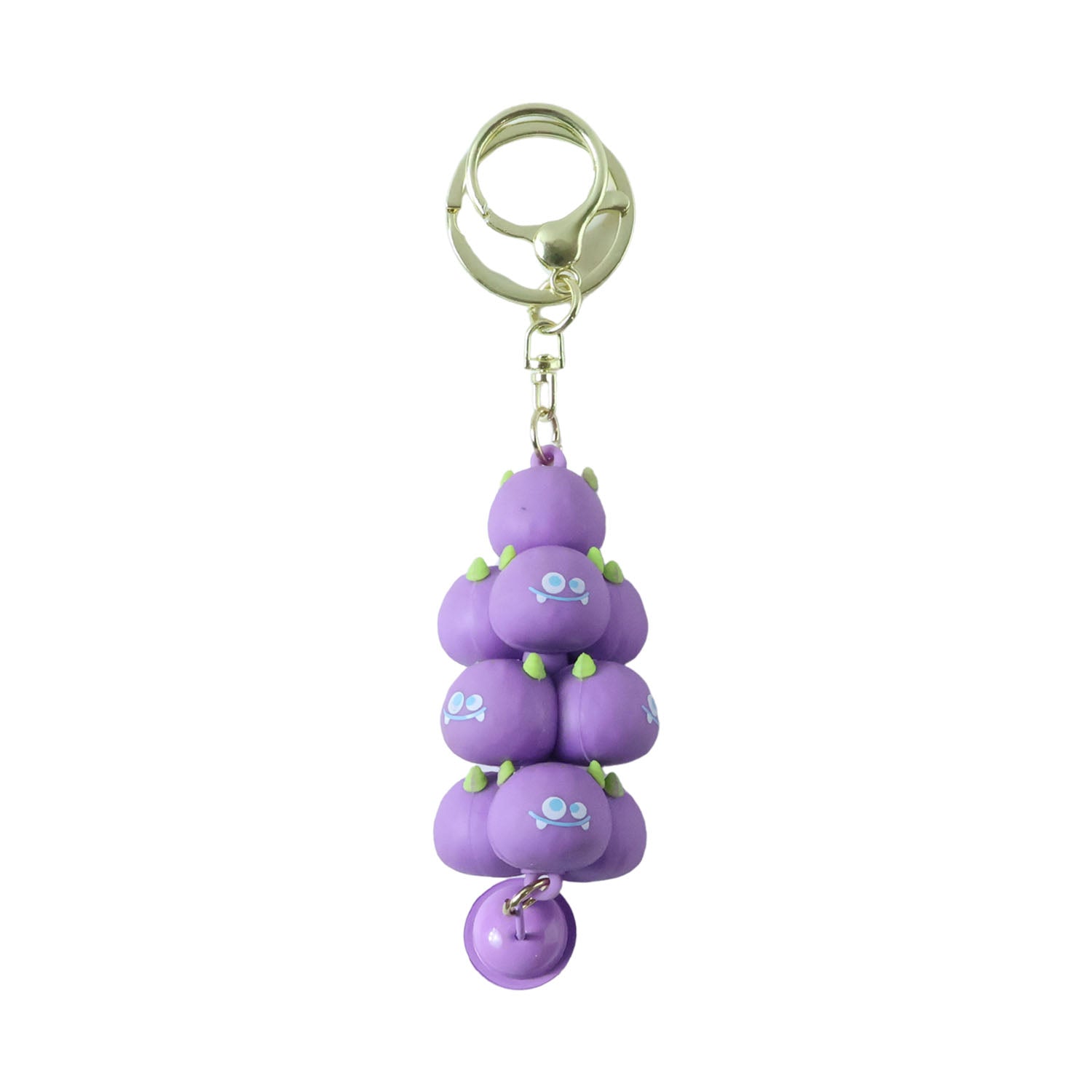 Adorable cloud key holder accessory featuring a delightful bell charm.