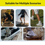 Cleaning wipe suitable for leather and canvas shoes