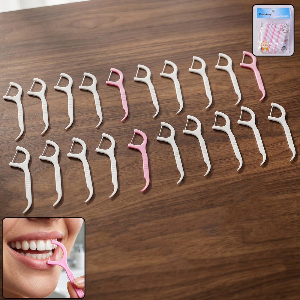 Dental floss picks oral care set