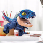 Dino shape stationery gift set including pencil, eraser and scale for children