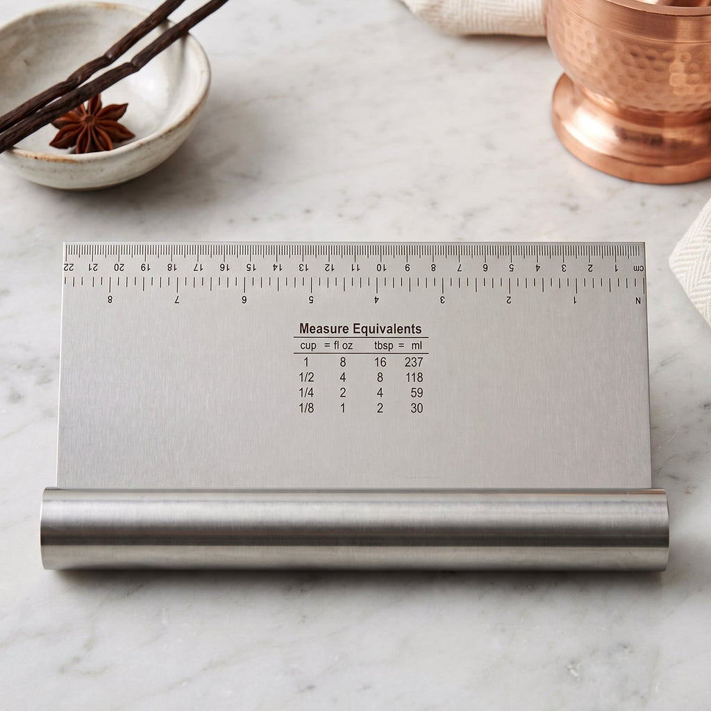 SS dough cutter 22x12 cm