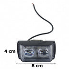 3 Mode LED Fog Light – Ultra Mini Dual Lens for Vehicle Safety