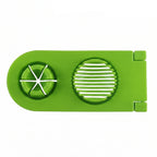 2 in 1 kitchen egg tool for neat slices and even wedges