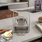 Stainless steel egg slicer cutter