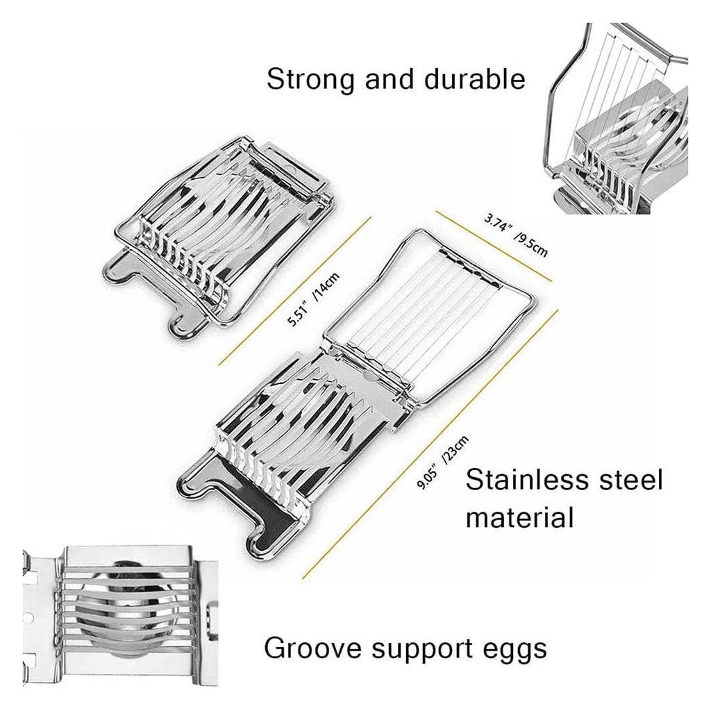 Egg slicer size guide
