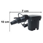 Electric air pump deflate mode