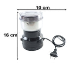 One touch coffee and spice grinder with steel blades