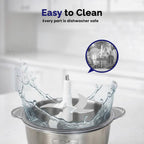 Electric Food Processor – 2 Litre Capacity for Easy Cooking