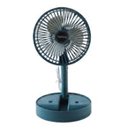 Quiet USB fan with tilt and height adjustment